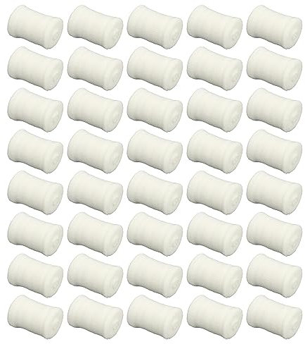 40 rouleaux Gaze pour plaies chirurgicales, Confortable bandages de premiers secours Rouleau de bandage élastique stérilisé en PBT en gaze de maille respirante, pour chevilles et genoux