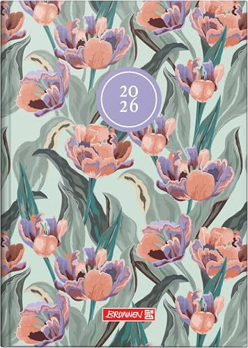 BRUNNEN Buchkalender Mod. 795 2026 „Botanical“ | A5, Papier