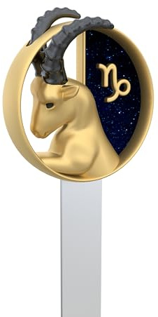 METALMORPHOSE - Marque-page Signe du Zodiaque Capricorne - Signe Astrologique Capricorne - Cadeau Homme, Femme et Enfant