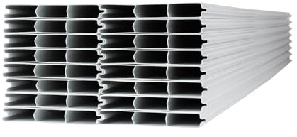 White (16-Pack) - 0.875 X 6 X 64.25 Tongue and Groove Picket for Vinyl Fence