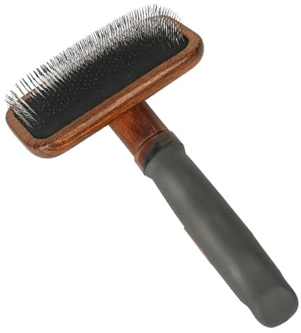 VILLFUL Spazzola per cardare in feltro di lana Strumenti per la lavorazione della lana accessorio per infeltrimento ad ago spazzola con manico in legno strumenti per infeltrire