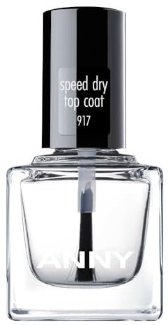 ANNY Speed Dry Top Coat - Capa superior de secado rápido - 15 ml