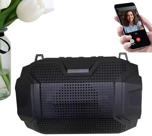 Haut-Parleur Audio Sans Fil - Lecteur De Musique Enceinte Sans Fil | Système de Son Surround avec Caisson de Basse pour Usage Moderne en Cuisine, Salon, Chambre, Patio, Arrière-Cour et Voyages