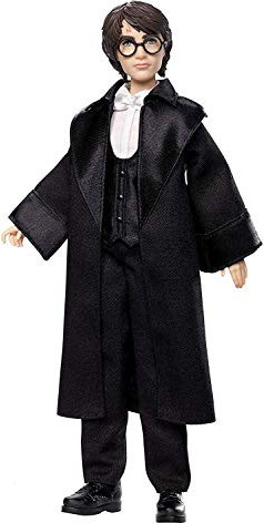Mattel Harry Potter GFG13 - Weihnachtsball-Puppe, ca. 27cm groß, mit Einladung zum Weihnachtsball und Festumhang, tolles Spielzeug Geschenk für Kinder ab 6 Jahren