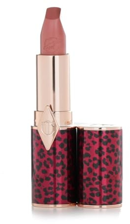 Charlotte Tilbury Hot Lips 2.0 Lipstick - Hydrating, Long Lasting Lipstick with Orchid & Antioxidant Extracts - Buildable Satin Finish for Fuller-Looking Lips - Dancefloor Princess