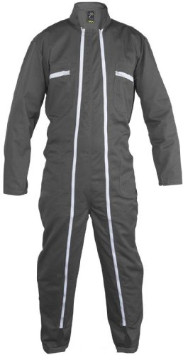 SOL'S – Tuta da lavoro uomo Workwear, doppia zip – 80901 – Blu grigio scuro 4XL