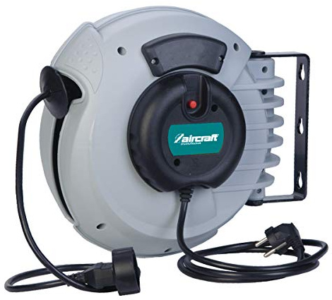 Aircraft Kabelaufroller KAR PRO (Länge 25 m, Überlastsicherung, Wand-/Deckenmontage), 2162325