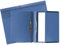 Exacompta 370307B 25er Pack Premium Kanzlei Hängehefter Exaflex Linksheftung, zwei Abheft-Vorrichtungen, extra starker Recycling Karton Dehntasche für Büro Kanzlei und Anwälte Blauer Engel Blau