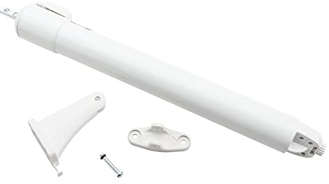 National Hardware N279-002 V1370 Touch 'n Hold™ Door Closer in White