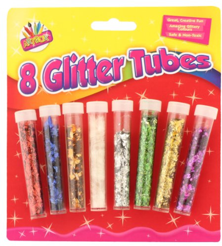 THE ART BOXARTBOX Glitter Tube (Pack of 8), 6087