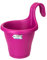 Elho Corsica Easy Hanger Single - Übertopf - Kirsche - Draußen & Balkon - L 19.4 x W 27.1 x H 25.9 cm