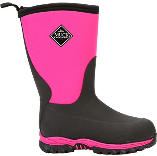 MUCK Kids' Rugged II Boot, Pink, Size 2(M)