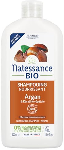 Natessance shampooing nourrissant argan bio 500ml