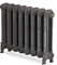 The Regal 2 Column 3 Section - 540mm (H) x 313mm (W) Traditional Victorian Cast Iron Radiator