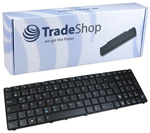 Laptop-Tastatur / Notebook Keyboard Ersatz Austausch Deutsch QWERTZ für Asus X72 X72D X72DR X72F X72J X72JK X72 X72JR X72JT X72SA X52 X52JB X52JC X52JE UL50V UL50VT (Deutsches Tastaturlayout)