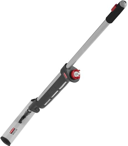 Rubbermaid Commercial Products 1861160 Pulse Bodenreinigungssystem mit 1-seitigem Rahmen, 40 cm, Grau