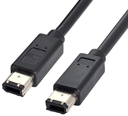 chenyang CY Cavo Iink 1394 FireWire 400 da 6 pin a FireWire 400 6 pin da 1,8 m 6 piedi nero