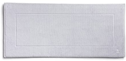 möve Superwuschel Badteppich 60 x 130 cm aus 100% Baumwolle, silver