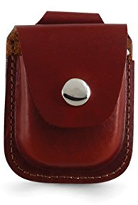 Charles-Hubert, Paris 3572-2 Brown Leather 48mm Pocket Watch Holder