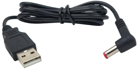 SRS SATELLITE RADIO SUPERSTORE USB-A Power Cable for SiriusXM Satellite Radio Receivers When Using PowerConnect Docking Cradles Models SDPIV1, XDPIV1, XDPIV2, SXVD1, Red Tip Connector, 3 FT Cable
