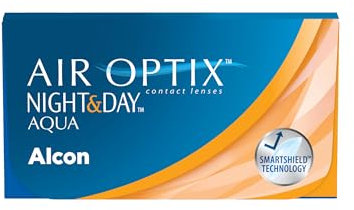 Air Optix Night & Day Aqua lenti a contatto mensili | 3 lenti | BC 8.6 mm | DIA 13.8 mm | +05.50 diottrie