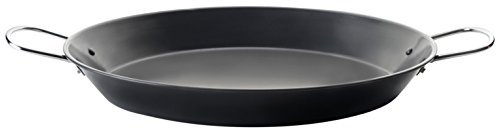 Ibili Paellapfanne Gandia 46 cm, Stahl, schwarz