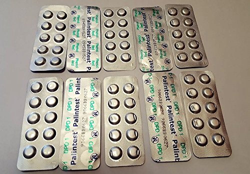 Testtabletten Pooltester Chlor & pH Pool Schwimmbad (je 50St.)
