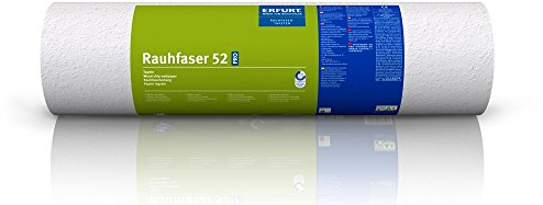 Erfurt PRO Rauhfaser Tapete 52 Rauhfasertapete überstreichbar 33.5X0.53 6 Rollen 1000266