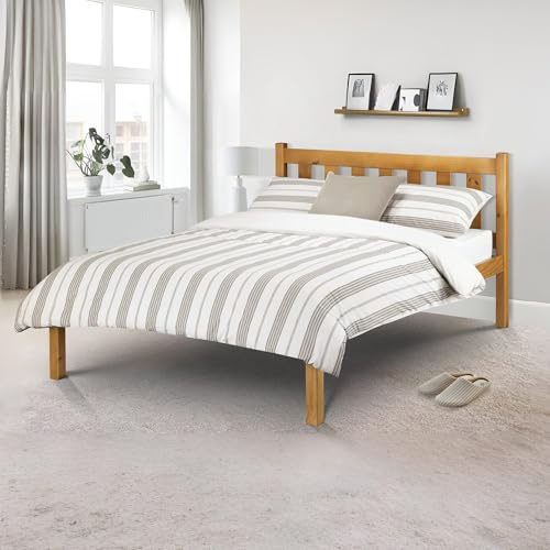 Julian Bowen Poppy Bed, Pine, Double