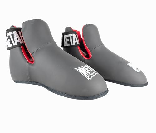 METAL BOXE - Protector de pies, Color Negro, XXL