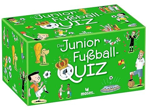 moses. Das Junior Fußball Quiz, Kinderquiz, Für Kinder ab 8 Jahren