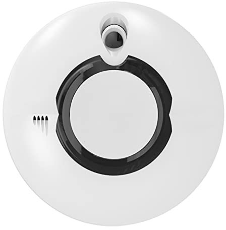 FireAngel ST-630 Rauchmelder für Zuhause, Thermoptek, 10-Jahres-Batterie, Drahtlosnetzwerk, Feuermelder, Rauchwarnmelder, Q-Label, Weiß, 1 Packung