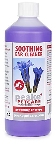 Quistel Dog Ear Cleaner Solution - Soothing Canaural Ear Drops - Dog Ear Drops for Infection Wax Dirt Yeast and Mites - 500ml
