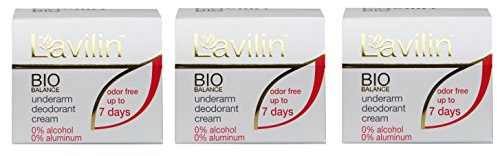 Lavilin Underarm Deodorant Cream, 12.5 Gram (3 Pack)