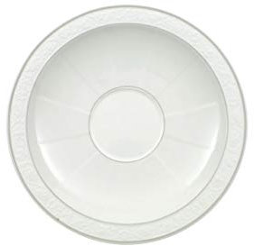 Villeroy & Boch Gray Pearl Piatto Tazza da Brodo, 18 cm, Porcellana Bone China, Multicolore, 1x1x1 cm