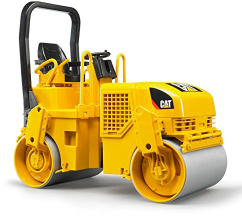 bruder 02433 - Compacteur tandem vibrant Cat - 1:16 Véhicules, Véhicule de chantier, Chantier, Machine de construction, Compacteur routier