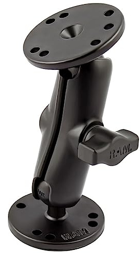 RAM MOUNTS Dual Socket Arm W/2 2,5 tum runda bases