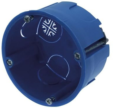 Scatola Ad Incasso Per Parete In Cartongesso In Tecnopolimero Ad Alta Resistenza. Ottima Resistenza Agli Agenti Atmosferici E Chimici.