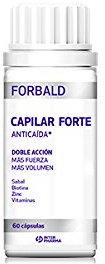 FORBALD - Capilar Forte Complemento alimenticio evita la caída del cabello y favorece su crecimiento - 60 cápsulas