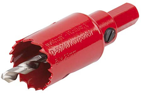 wolfcraft Sierra de corona BiM I 5465000 I Para materiales de obra en seco, madera, plásticos y metales, profundidad de corte de 40 mm