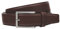 LINDENMANN Ledergürtel Herren/Gürtel Herren, Rindleder, dunkelbraun, 30mm, 919, Größe/Size:95;Farbe/Color:Braun