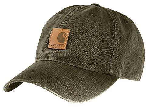 Carhartt Canvas Cap, Cappellino da baseball Unisex - Adulto, Verde (Militare), Taglia unica