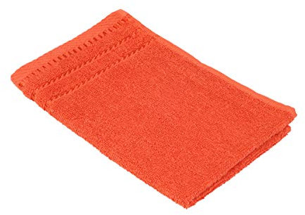 Gözze - Gästetuch-Set, 4er-Set, Berlin, 100% Baumwolle, 30 x 50 cm - Orange