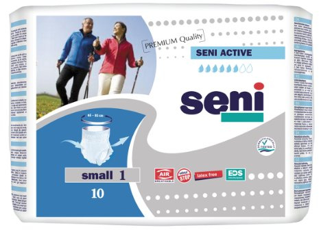 Seni Active Pants Small (8 x 10 Stk.) Bauchumfang 55 - 85 cm bei mittlerer und schwerer Inkontinenz