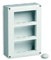 Vimar Plana Scatole di superficie – Scatola ip40 12 modulo 4 x 3 verticale serie Piatto