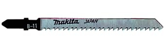 Makita B-07680 Stichsägeblatt B-11 HCS 100 Stück, ideal für saubere Schnitte in Holz und Kunststoff von 3 bis 60 mm Materialstärke