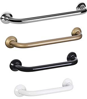 WANNENGRIFF BADEWANNENGRIFF HALTEGRIFF CHROM WEISS SCHWARZ ALTGOLD! ROBUSTE UND STABILE AUSFÜHRUNG! Grab BAR! MEGA Auswahl - 4 Farben - 11 Maße (20 cm, altgold)