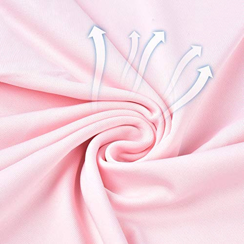 Mädchen Reitbekleidung, Mädchen T-Shirt, Pink S/M Acryl für Mädchen Kinder Pferdesport Outdoor-Sport Reiten(Pink Short Sleeve, S)