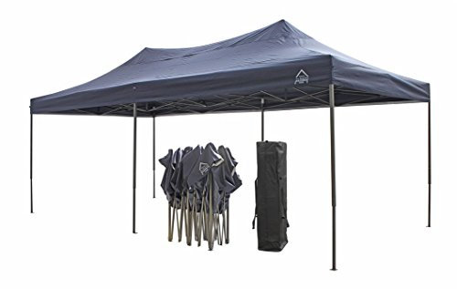 All Seasons Gazebos 3x6 Fully Waterproof Pop up Gazebo With Accessories - Navy Blue