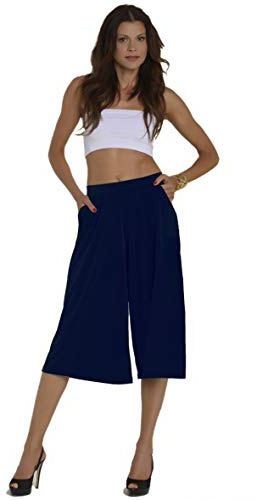 OXIGYM Gonna Pantalone PANTAGONNA Donna Estiva Elegante Sportiva PT56 Made in Italy